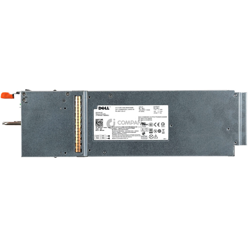 N441M DELL POWERVAULT 600W POWER SUPPLY FOR MD1200 MD1400 MD3200 MD3600 MD3800 0N441M